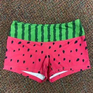 Feed Me Fight Me Watermelon Shorts